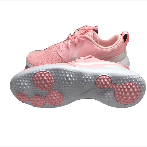 pink nike womens golf shoes